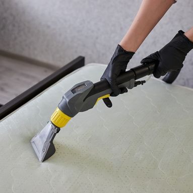 Eliminating odors from sweat, pets, and contaminants in mattress